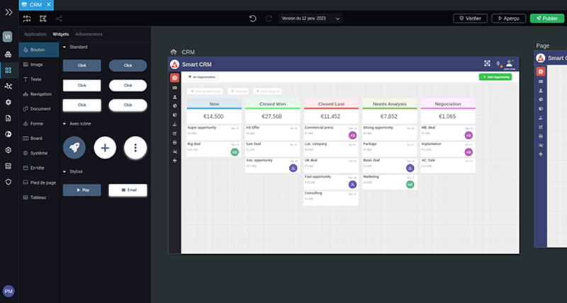 Designez les interfaces